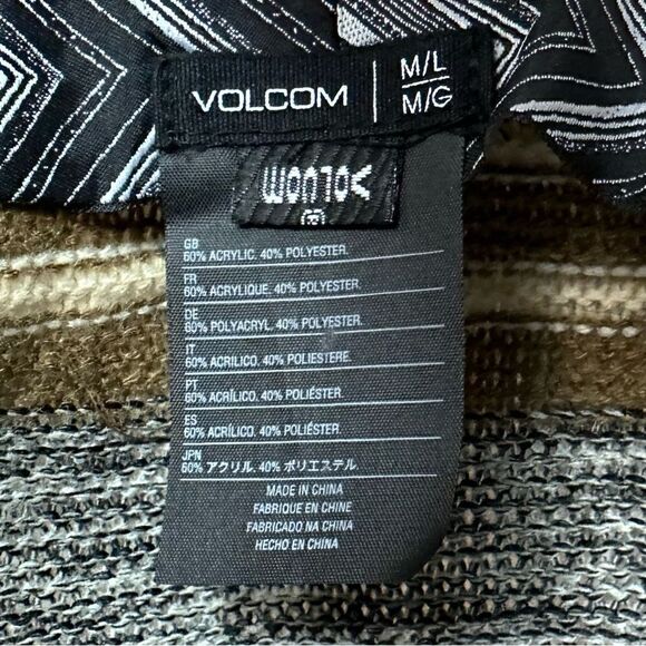 Volcom Downtown Heathered Gray Black Fedora - Picture 9 of 10